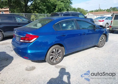 2013 Honda Civic Ex from USA, damaged, VIN 19XFB2F89DE082496